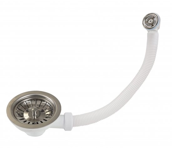 Выпуск Equation для мойки ø90 мм с переливом