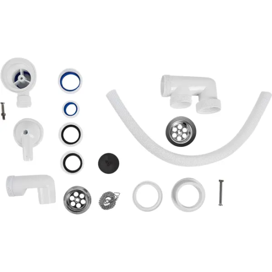 Сифон для ванны Equation с выпуском с ревизией