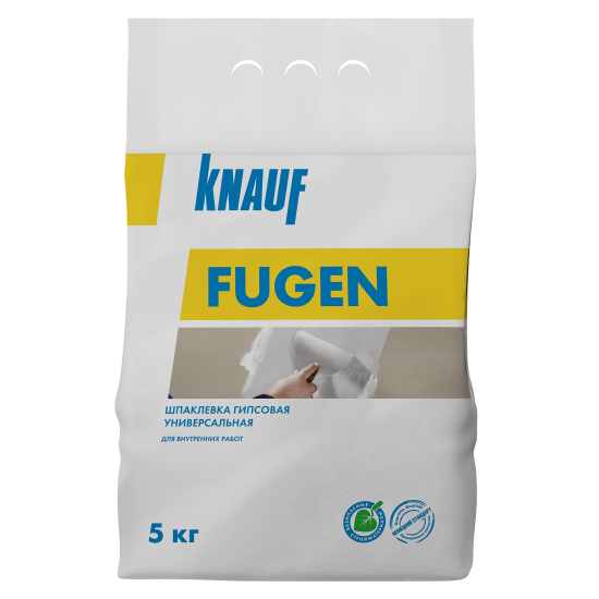 Шпаклёвка гипсовая универсальная Knauf Фуген 5 кг