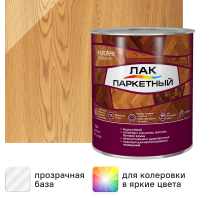 Лак паркетный алкид-уретановый Eurotex Exclusive полуматовый бесцветный 2.5 л