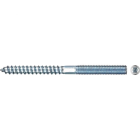 Сантехническая шпилька Tech-Krep М8x100 100 шт.