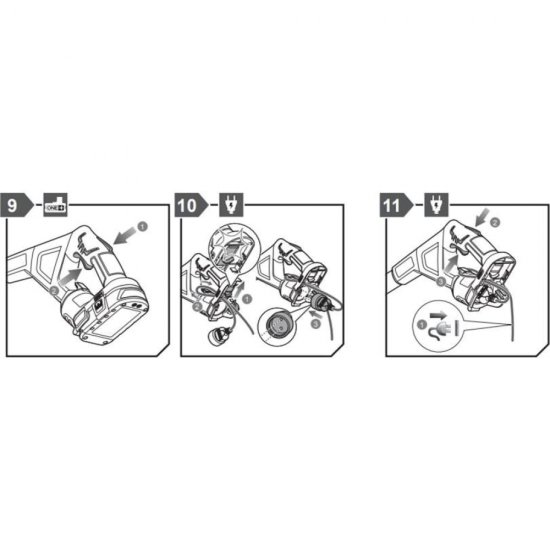 Гибридный триммер Ryobi ONE+ RLT1831H20F