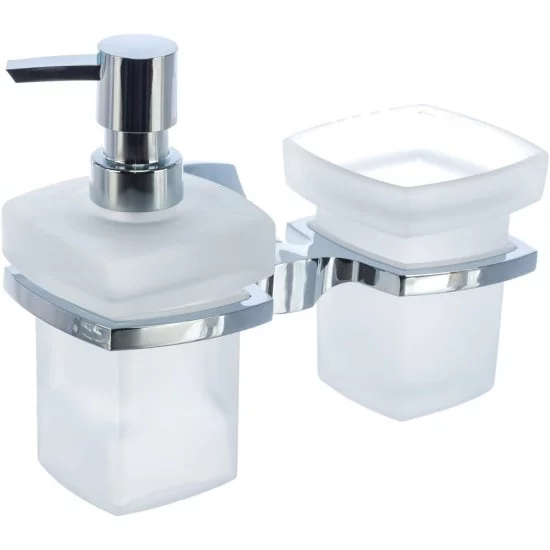 Держатель стакана и дозатора WasserKraft Wern K-2589
