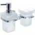 Держатель стакана и дозатора WasserKraft Wern K-2589