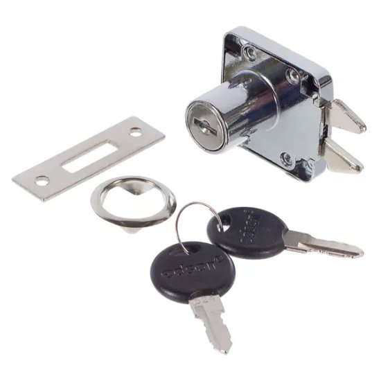 Замок врезной мебельный L055 19/20