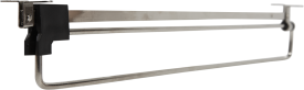 Штанга выдвижная для углового шкафа Лион 50 см сталь цвет хром