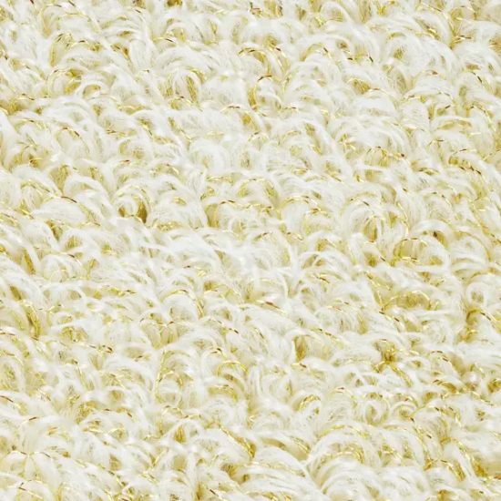 Мочалка для бани Букле «Серебро» с ручками