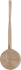 Подхват магнитный Inspire Долли 6.2x40 см цвет золотой