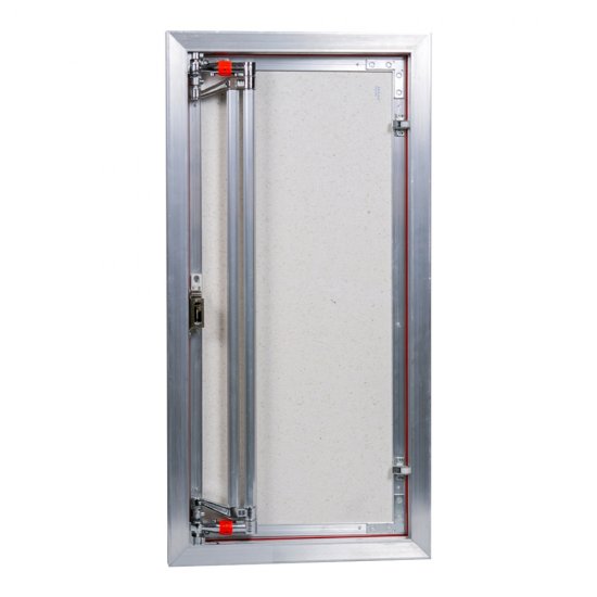 Люк ревизионный под плитку Практика EuroFormat-R алюминиевый 400х800 мм скрытый нажимной