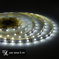 Светодиодная лента для подсветки рабочей зоны Apeyron SMD2835 12В 8мм 5м 8Вт/м 60диод/м 1000лм/м 6500К холодный свет