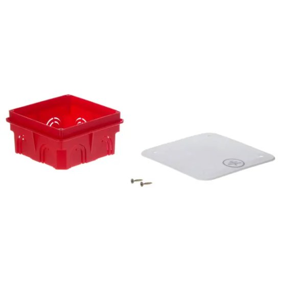 Распределительная коробка скрытая Hegel 90x90x48.5 10 вводов IP20 цвет серый