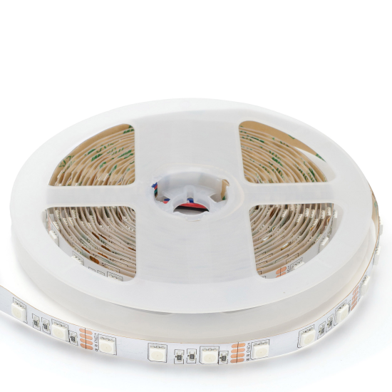 Комплект светодиодной ленты для контурной подсветки Apeyron SMD5050 12В 10 мм 3м 10 Вт/м 60диод/м 700 лм/м RGB