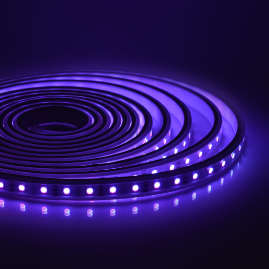 Комплект светодиодной ленты Apeyron SMD5050 220В 10 мм 5м 10 Вт/м 60диод/м 700 лм/м IP65 RGB