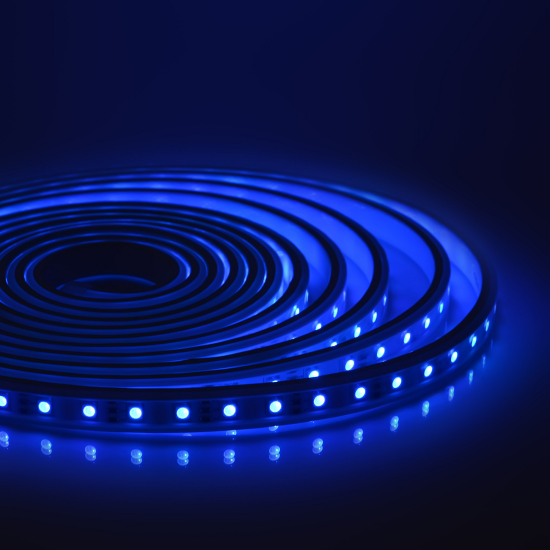 Комплект светодиодной ленты Apeyron SMD5050 220В 10 мм 5м 10 Вт/м 60диод/м 700 лм/м IP65 RGB