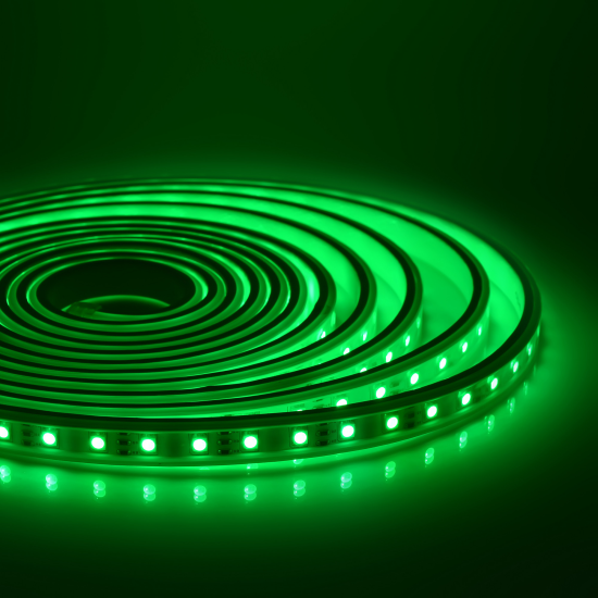 Комплект светодиодной ленты Apeyron SMD5050 220В 10 мм 5м 10 Вт/м 60диод/м 700 лм/м IP65 RGB