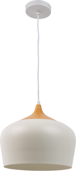 Светильник подвесной Inspire «Fresno» 3 м2 цвет белый