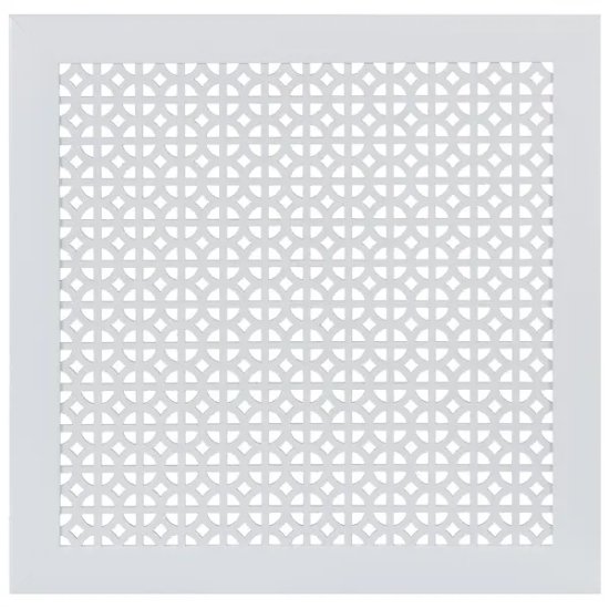 Экран для радиатора Сусанна 60x60 см цвет белый