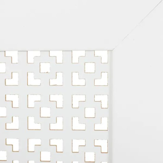 Экран для радиатора Дамаско 120x60 см цвет белый