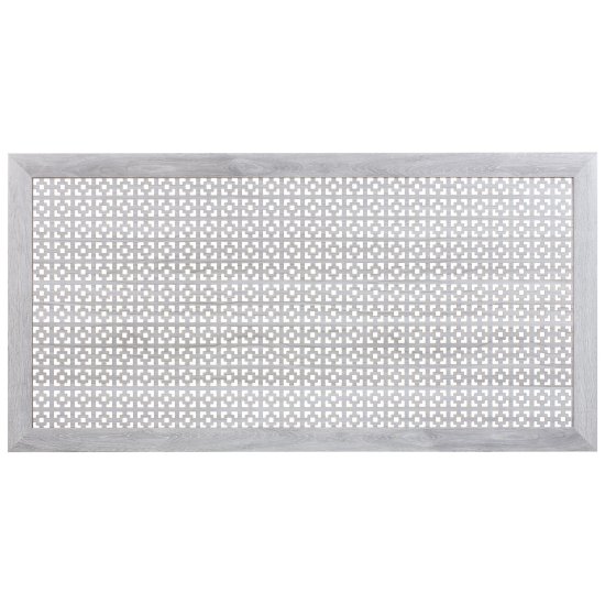 Экран для радиатора Дамаск 120x60 см. цвет дуб серый