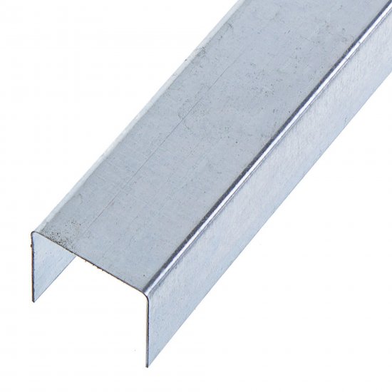 Профиль потолочный направляющий (ППН) Удобный 0.6 мм 28x27x1500 мм