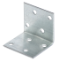 Уголок крепежный равносторонний оцинкованная сталь 40x40x40x1.8