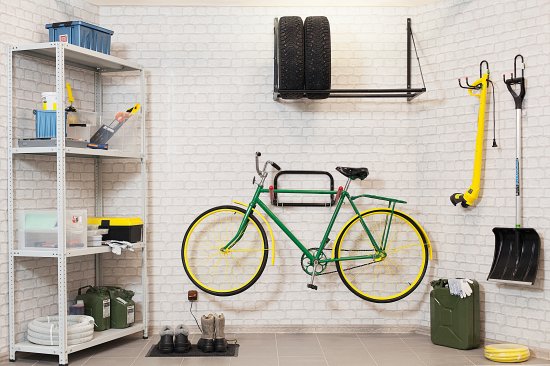 Кронштейн складной для автомобильных колес 104x60x63 см сталь цвет чёрный