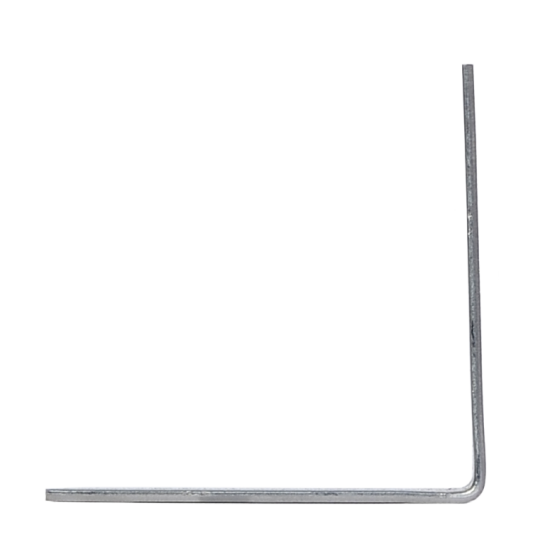 Угол крепежный равносторонний KUR 60x60x40x1.8