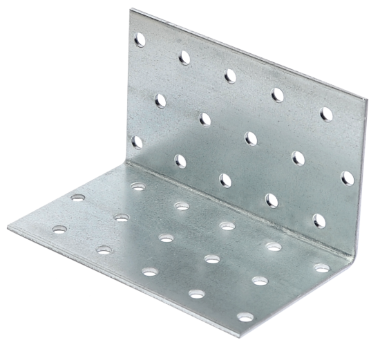 Угол крепежный равносторонний KUR 40x40x80x1.8