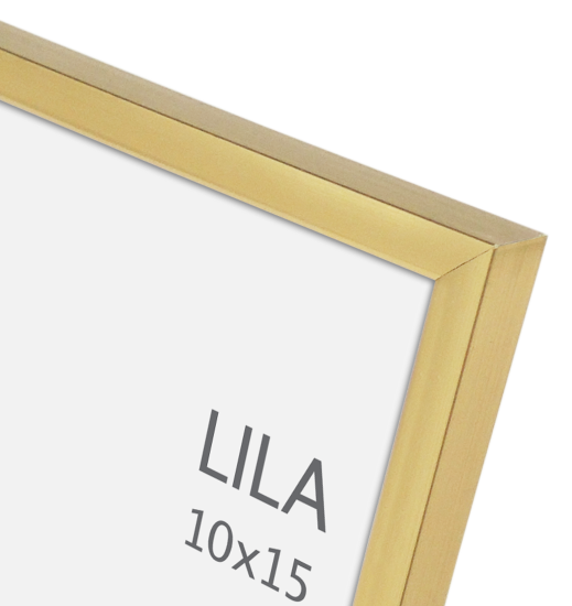 Рамка Lila 10x15 см металл цвет золото