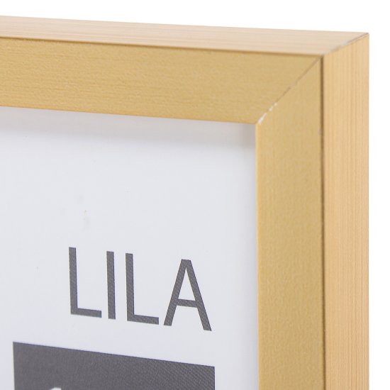 Рамка Lila 10x15 см металл цвет золото