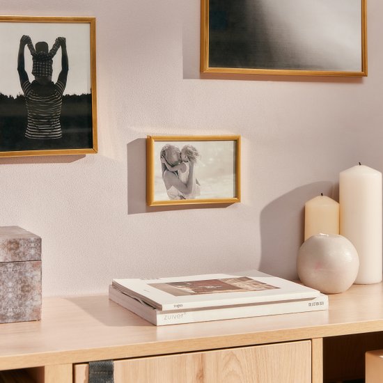 Рамка Lila 10x15 см металл цвет золото