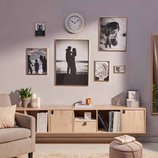 Рамка Lila 10x15 см металл цвет золото