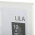 Рамка Inspire Lila 10x15 см цвет белый