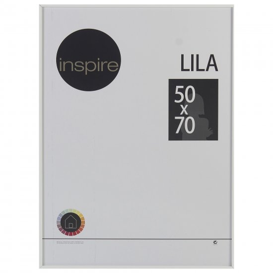 Рамка Inspire Lila 50x70 см цвет белый
