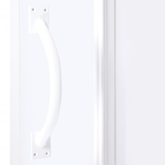 Ручка-скоба Ригель-А-280 сталь 40 мм цвет белый