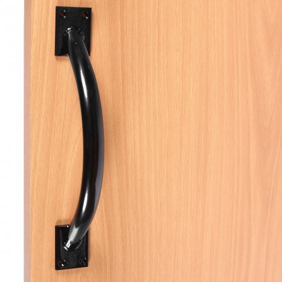 Ручка-скоба Ригель-А-280 сталь 40 мм цвет черный