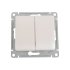 Двухклавишный механизм переключателя Systeme Electric GLOSSA