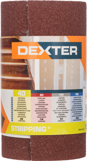 Рулон шлифовальный на тканевой основе Dexter P40 2500x115 мм