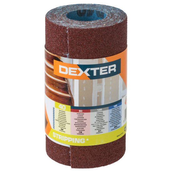 Рулон шлифовальный на тканевой основе Dexter P40 2500x115 мм