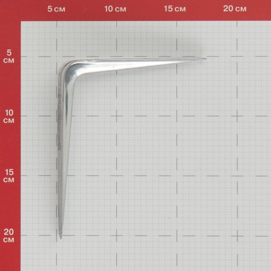 Консоль 125x150 мм хромированная