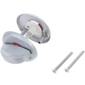 Фиксатор под ручку для финских дверей Фабрика замков Е 003 алюминий цвет матовый хром