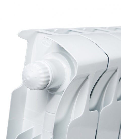 Радиатор биметаллический Rifar Monolit Ventil MVR 500 мм 12 секций 3/4 нижнее правое подключение белый