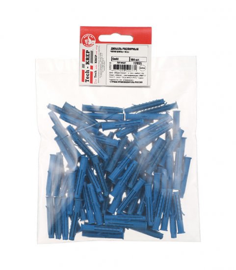 Дюбель распорный 6x40 мм полипропилен (100 шт.)