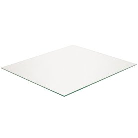 Полка для кухонного шкафа прямоугольная 36.7x32 см стекло цвет прозрачный