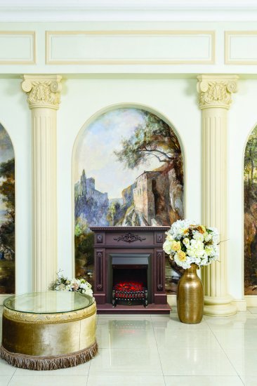 Каминокомплект Lilian Std/Eug + Fobos 2 кВт