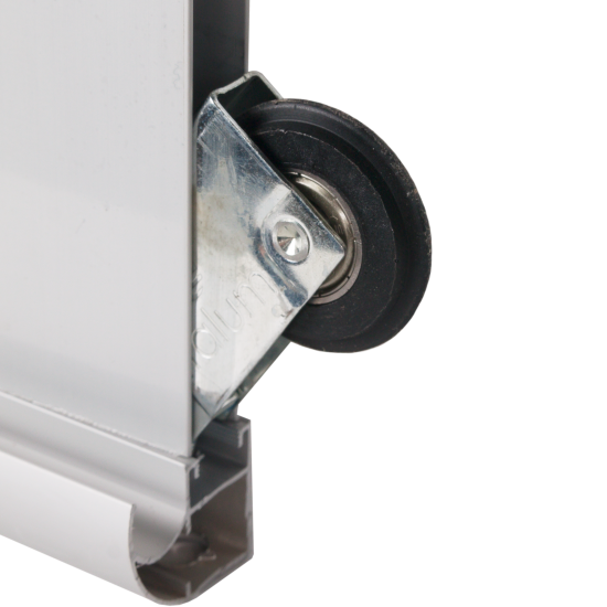 Дверь-купе SPACEO 2555x704 мм высота проема 2600 мм ЛДСП цвет дуб сонома/матовое серебро широкий профиль