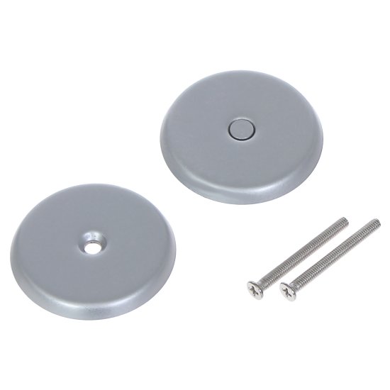 Заглушка для финских дверей Фабрика замков Е 004 цвет матовый хром