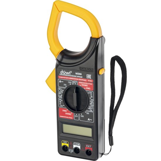 Клещи токоизмерительные М266 PROFI, duwi