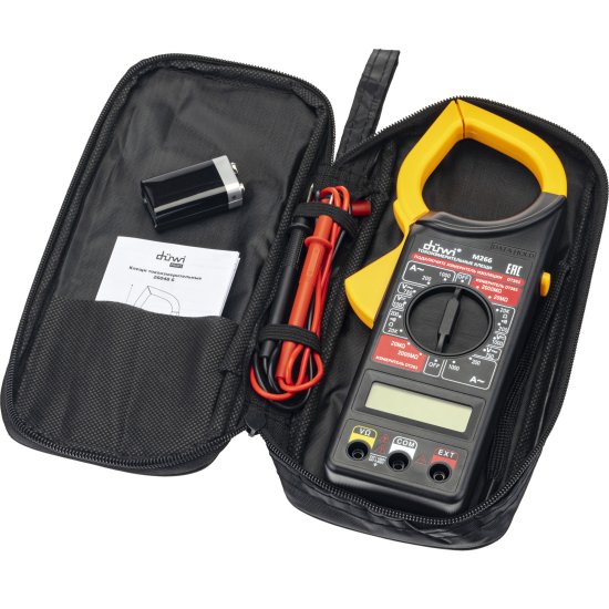 Клещи токоизмерительные М266 PROFI, duwi