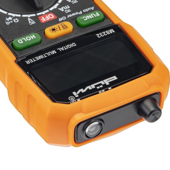 Мультиметр цифровой со светодиодным фонариком M8232 PROFI, duwi